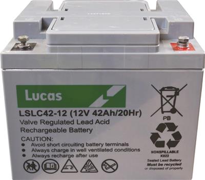 Lucas Batterie 200 x 165 x 170mm AGM Typ