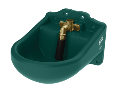 Nose Fill Drink Bowl (Double Entry Valve) (Green)