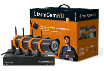 FarmCam HD Camera Pack (4 x Camera & 1 x Receiver)