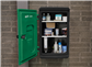 Medi-Safe Storage Cabinet (Black & Green)